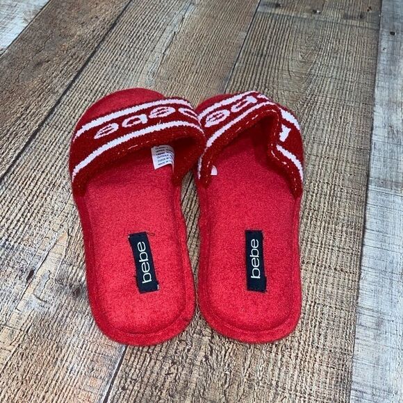 Bebe Clarah slippers red slides - Picture 4 of 7